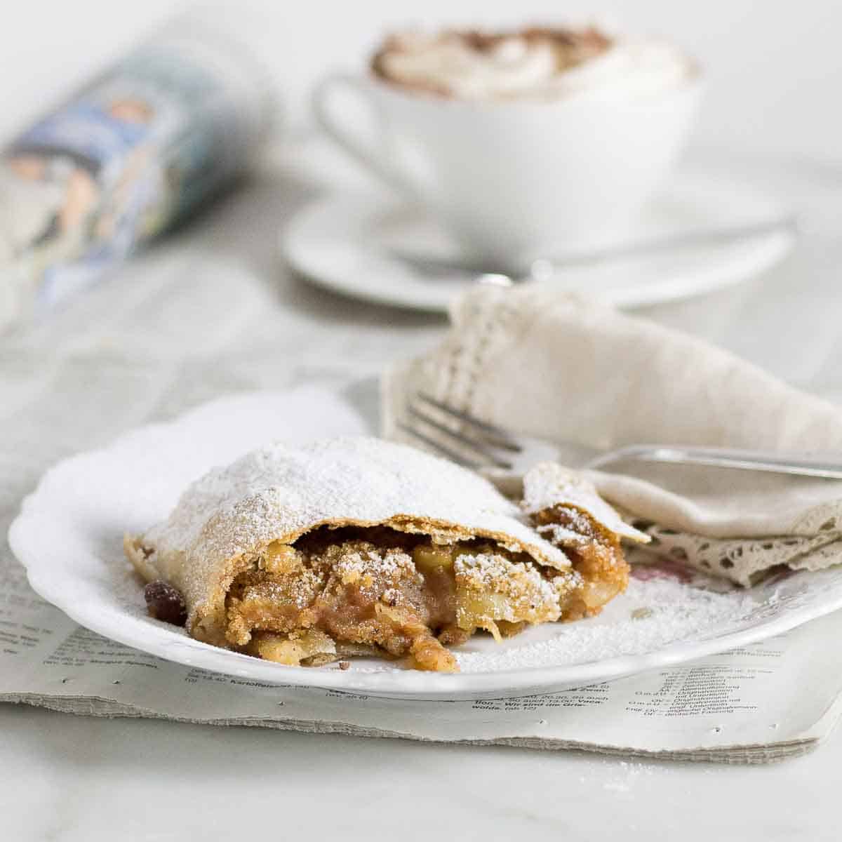 Austrian applestrudel