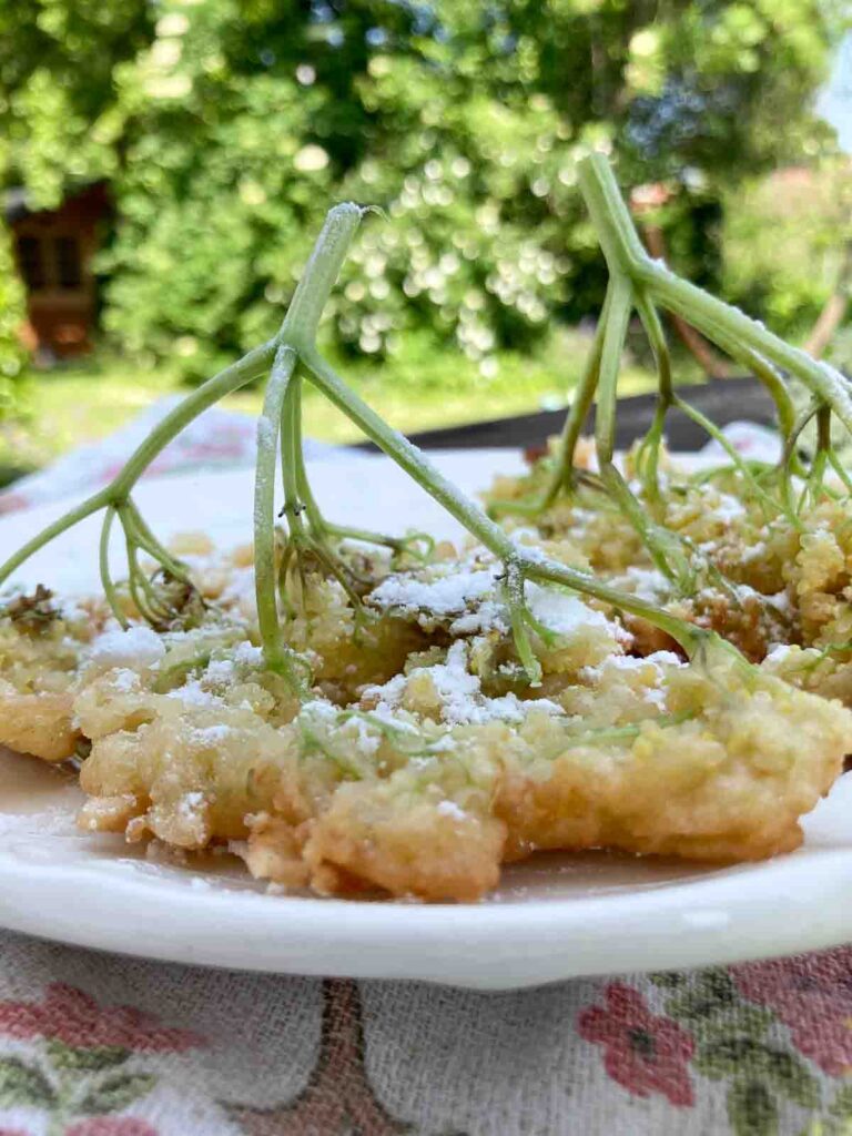 Gebackene Holunderblüten Rezept