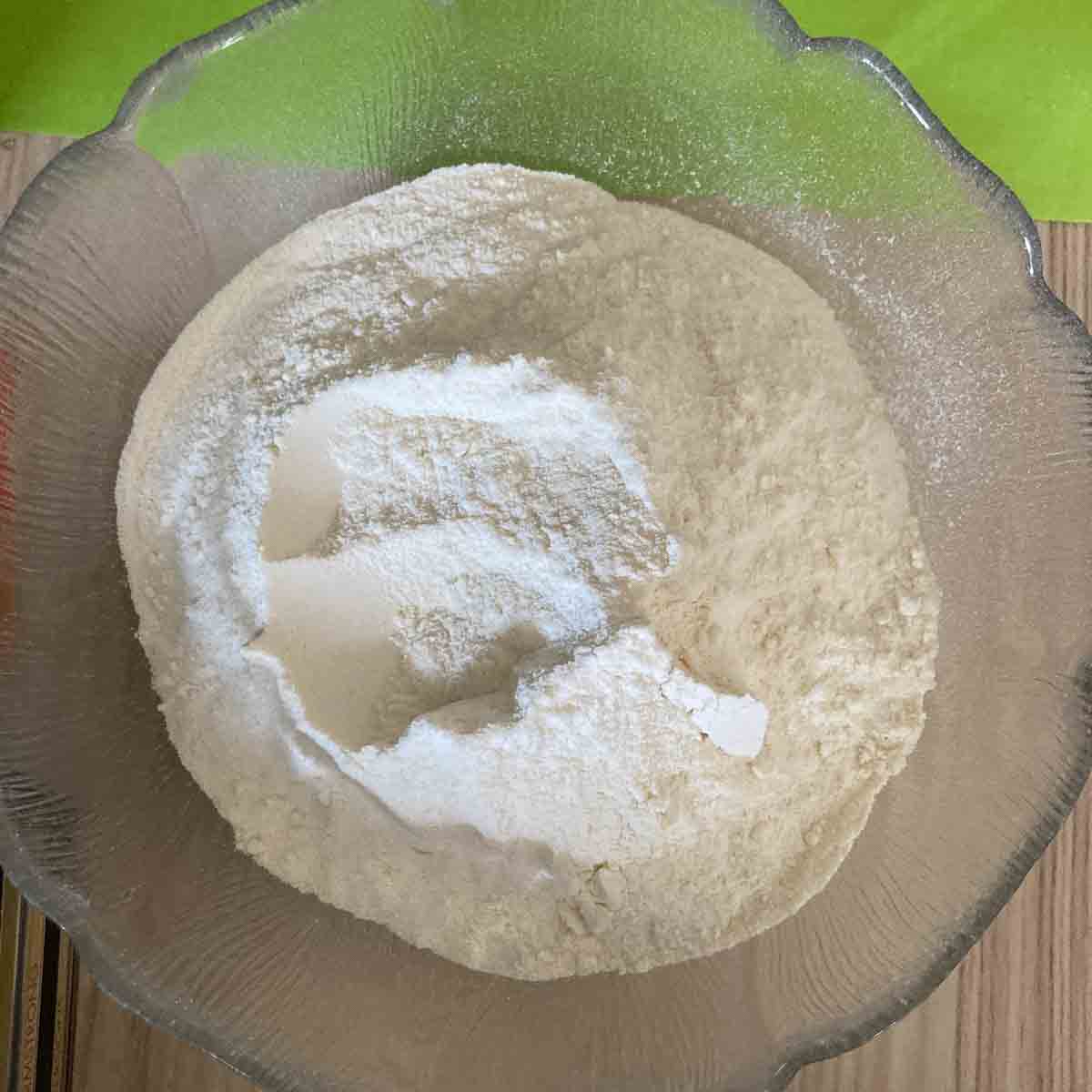 Bowl of flour.